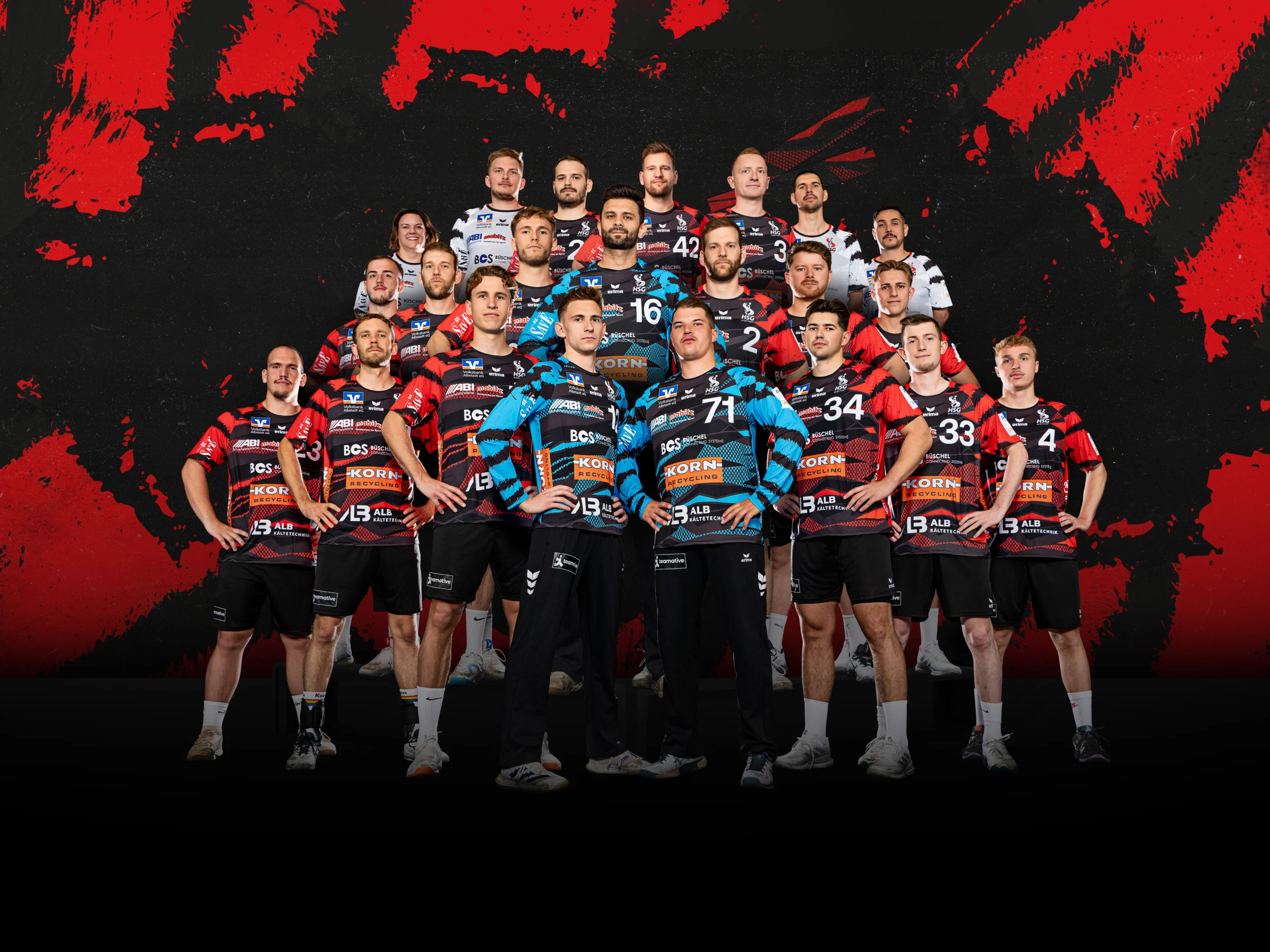 Mannschaftsfoto Männer 1 Saison 2025/2026
